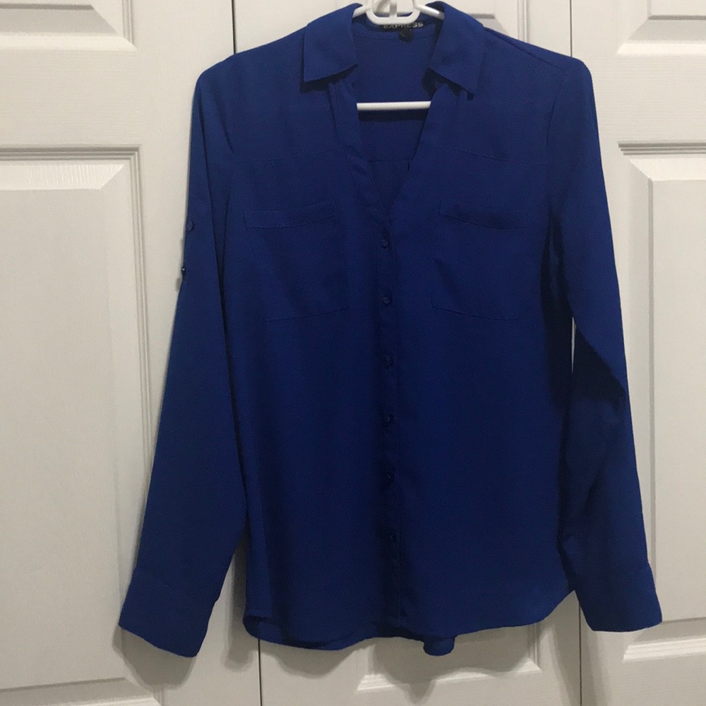 Express The Portofino Shirt Navy